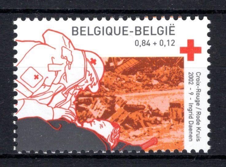 3072 MNH** 2002 - Croix-Rouge de Belgique, Neuf, Enlèvement ou Envoi, Non oblitéré, Croix-Rouge