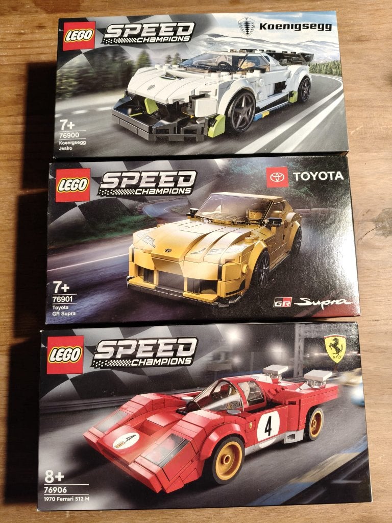 Lego Speed Champions 76900, 76901, 76906 (NIEUW), Lego, Nieuw, Complete set, Ongeopend/sealed
