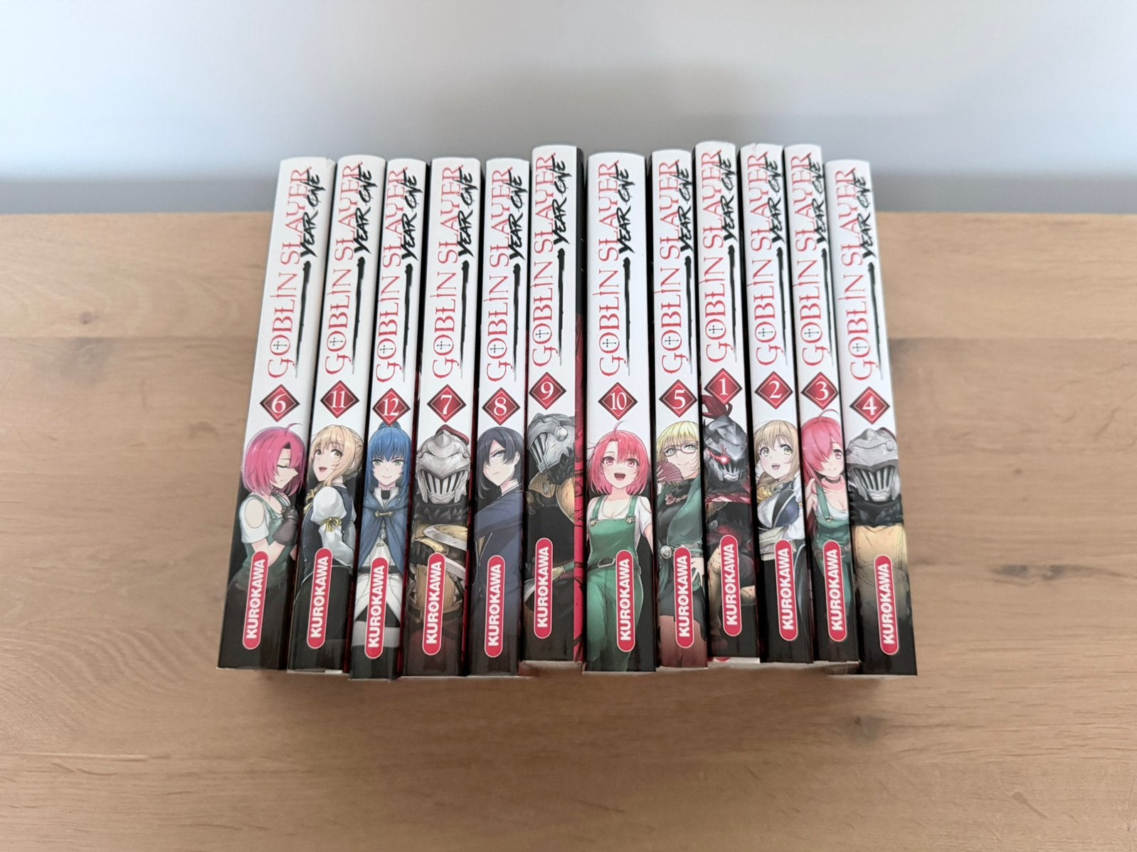 Lot de 12 manga goblin slayer year one, Enlèvement ou Envoi, Comme neuf