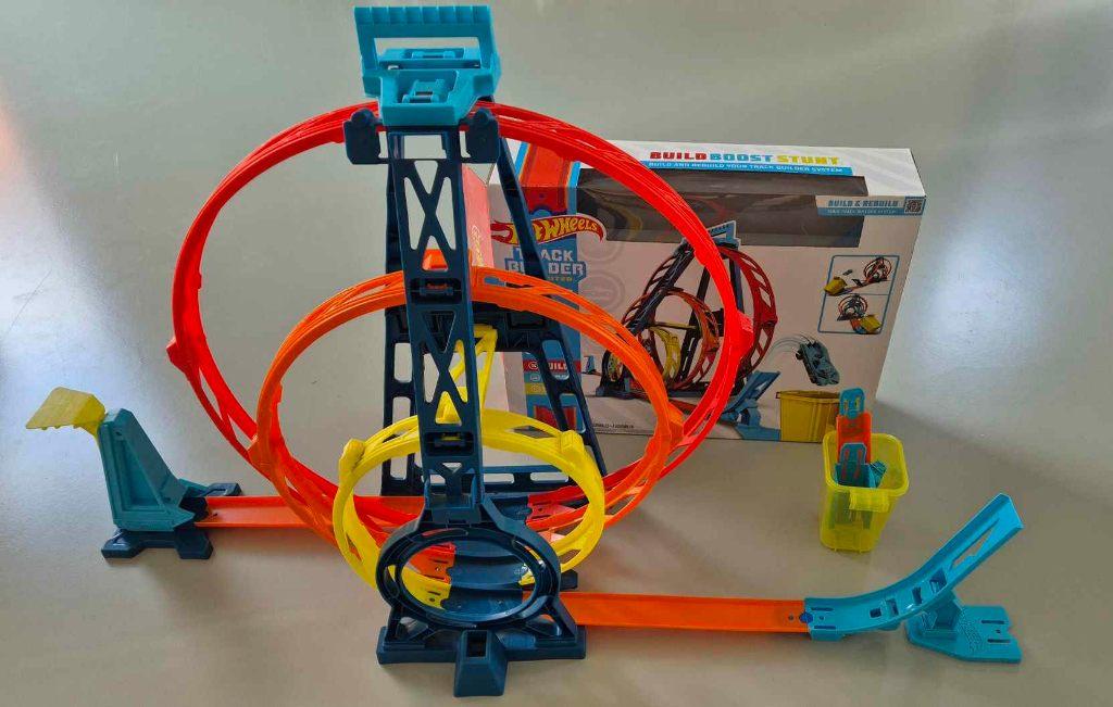 Hot Wheels Triple loop kit, Enfants & Bébés, Jouets | Circuits, Comme neuf, Enlèvement, Circuit, Hot Wheels