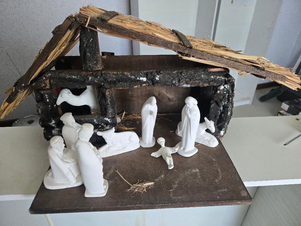 Kerststal, Ophalen, Gebruikt