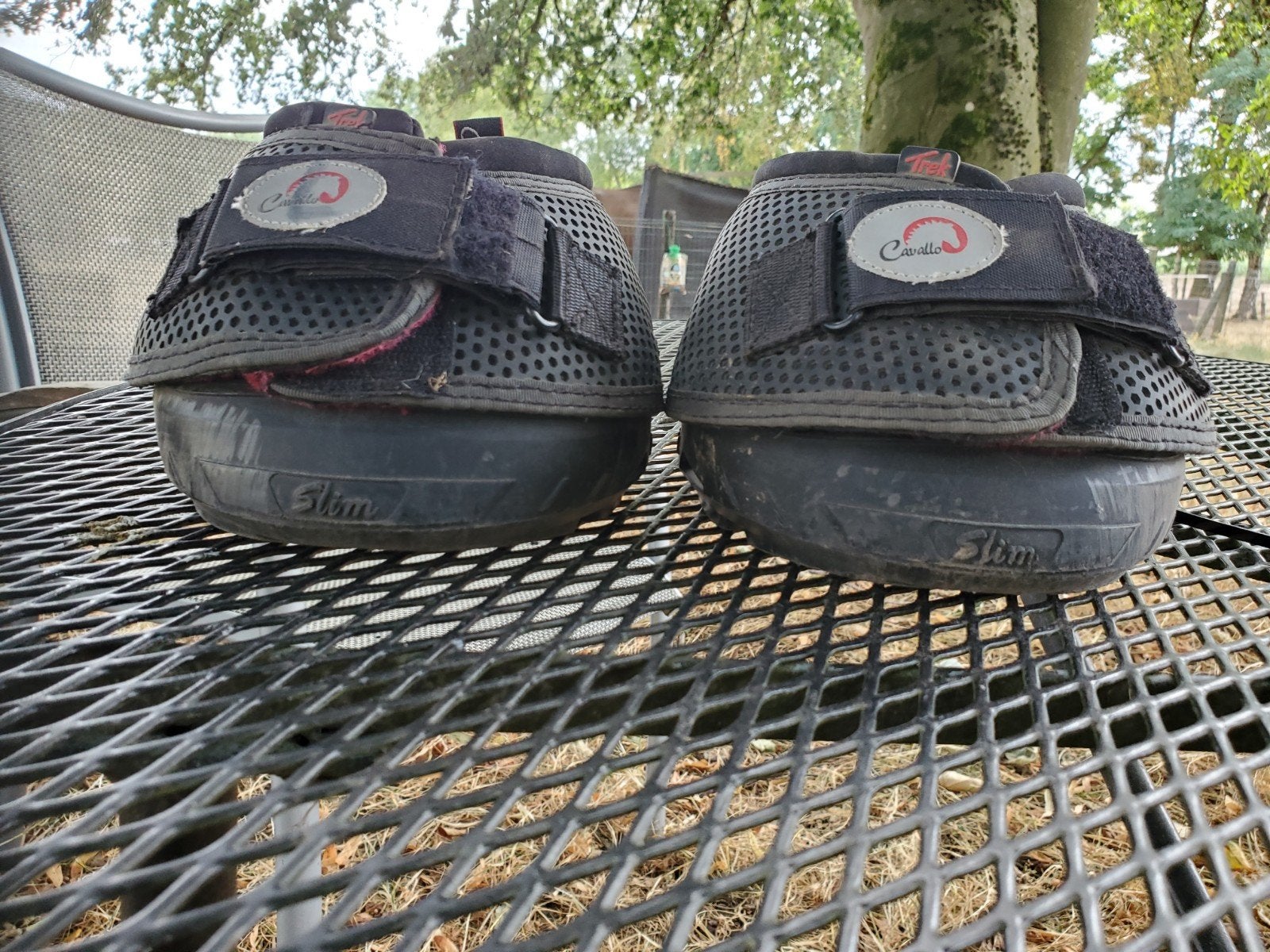 Cavallo Trek Slim hoefschoen in maat 5, Dieren en Toebehoren, Ophalen, Ademend, Zo goed als nieuw, Hoefschoenen