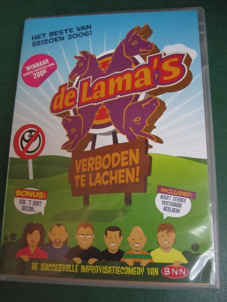Les Lamas - Interdit de rire, CD & DVD, Enlèvement ou Envoi, Tous les âges, De Lama's, Comme neuf