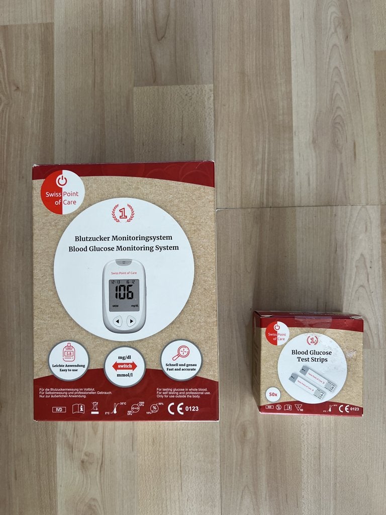 Blood glucose meter., Diversen, Verpleegmiddelen, Ophalen, Nieuw