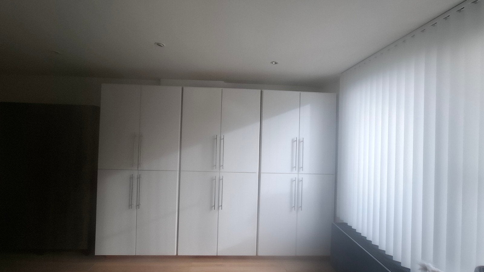 Opbergkast - groot, Ophalen, 200 cm of meer, 200 cm of meer, Wit strak