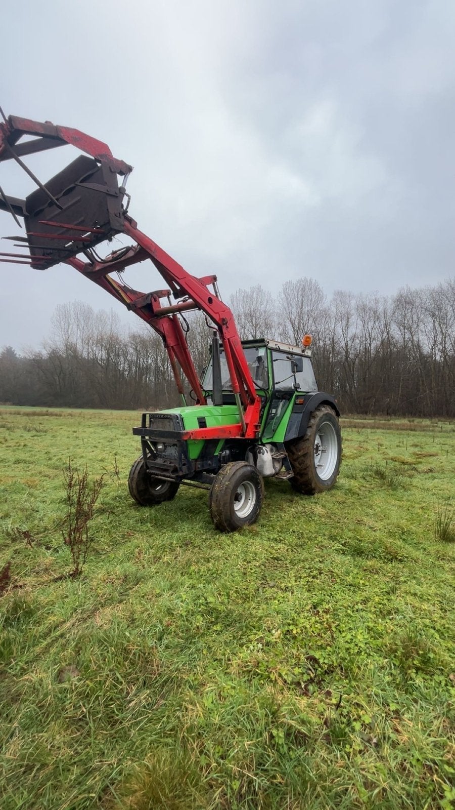 Deutz dx 4.50, Ophalen, Case IH