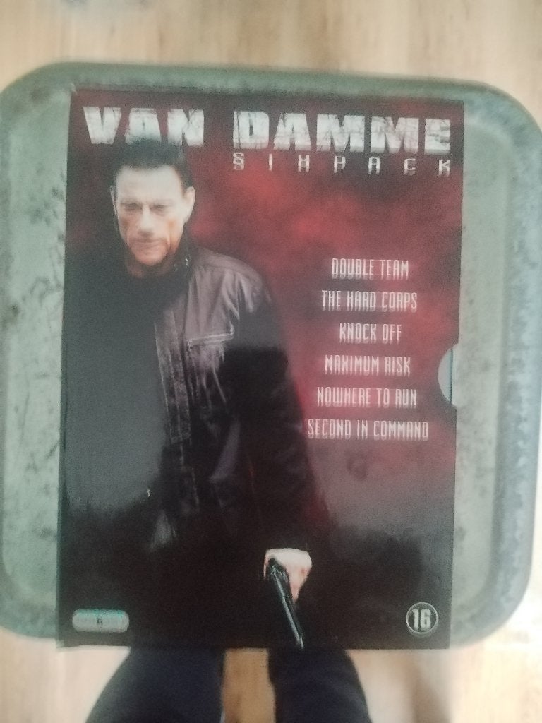 Van Damme six pack, Cd's en Dvd's, Vanaf 16 jaar, Verzenden, Nederlands, Nieuw in verpakking