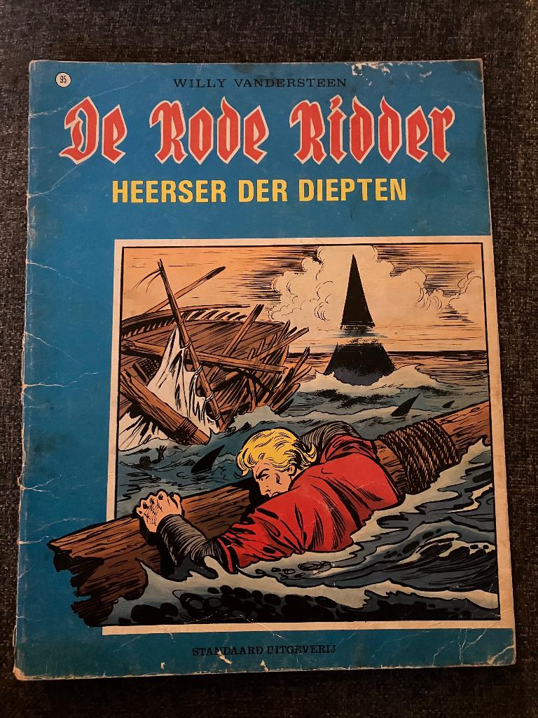 De Rode Ridder - 95 - Heerser der diepten, Eén stripboek, Ophalen of Verzenden, Gelezen, Willy Vandersteen