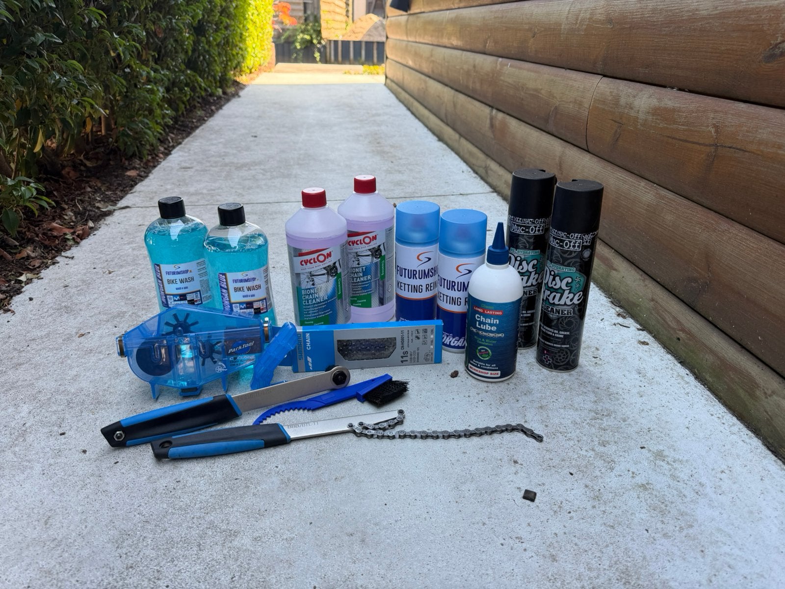 Complete onderhoudsset racefiets – reiniging & onderhoud, Ophalen, Kettinggereedschap