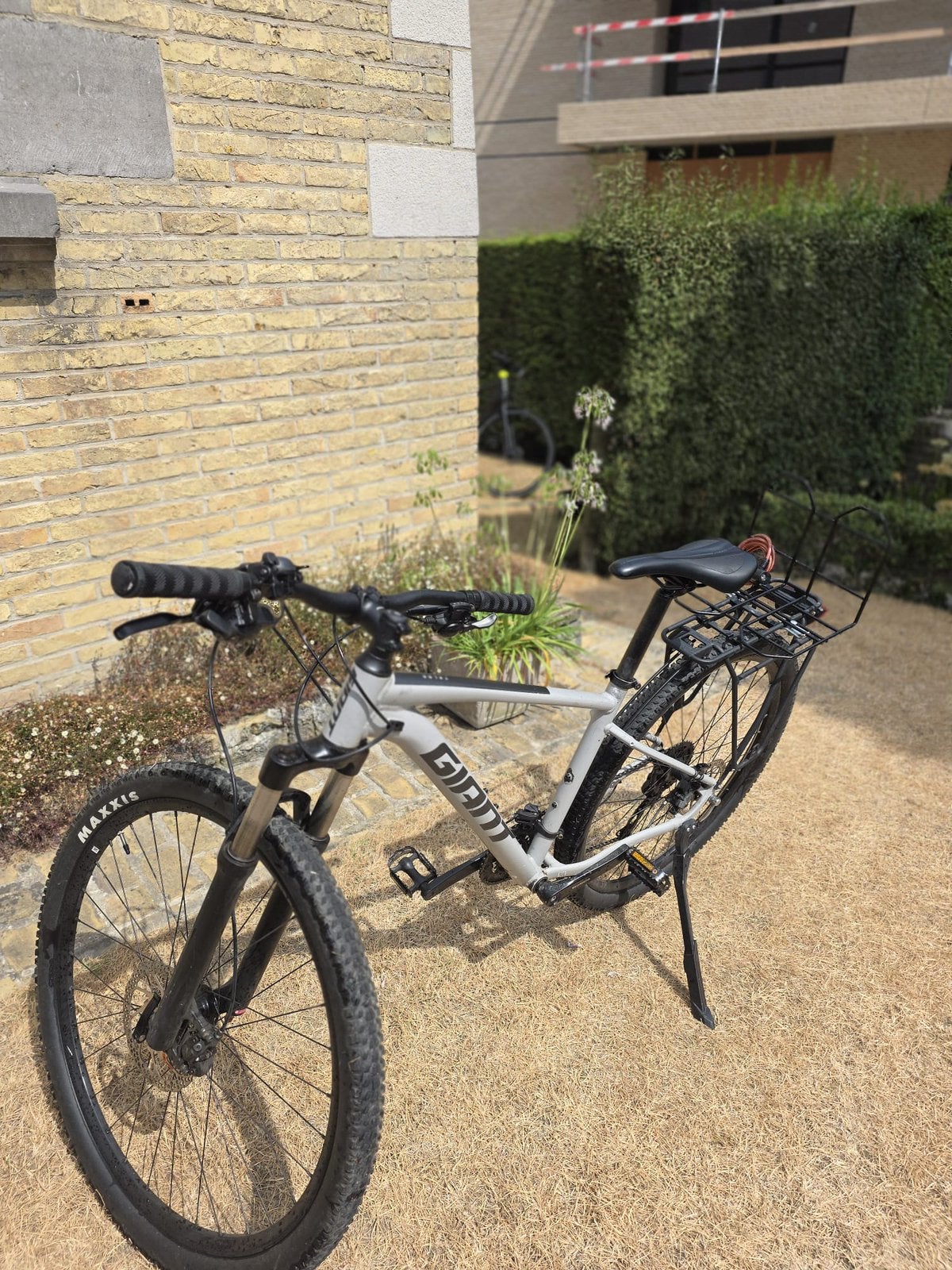 Giant fiets mountainbike  Grijs Medium, Fietsen en Brommers, Ophalen, Zo goed als nieuw, Giant