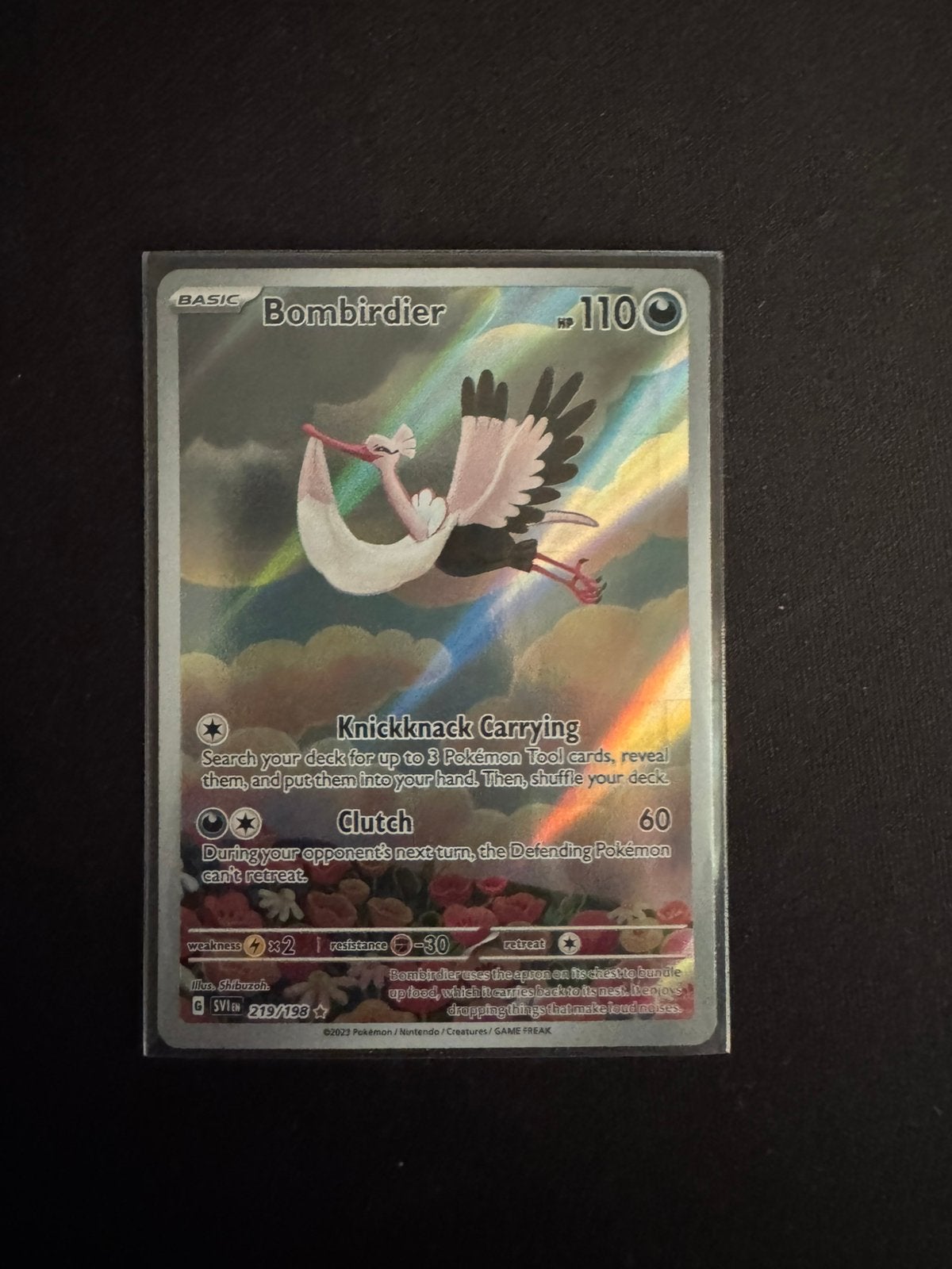 Lestombaile SVI 219/198 – AR – Pokémon – Anglais – NM, Enlèvement ou Envoi, Comme neuf