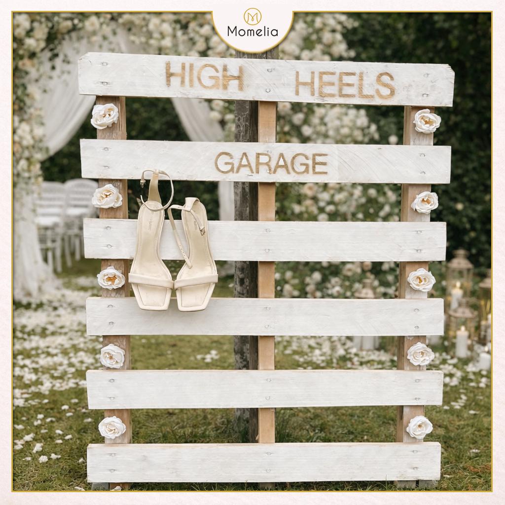 Décoration mariage - Garage à talons à louer, Enlèvement, Comme neuf, Décoration
