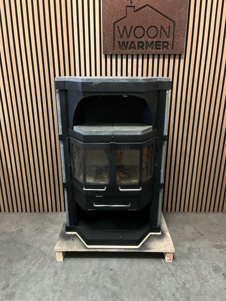 25093 Speksteenkachel Bk 8kw, Ophalen, Zo goed als nieuw, Hout