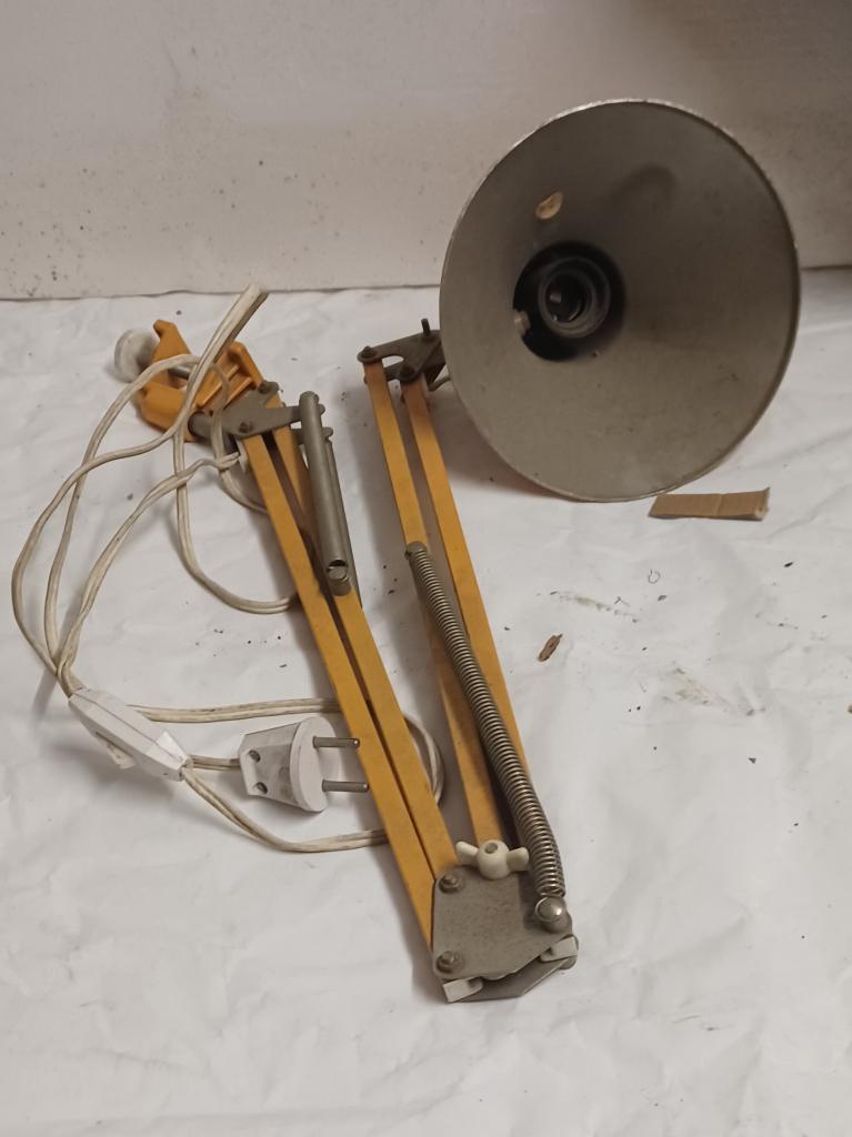 Bureaulamp, Ophalen of Verzenden, Zo goed als nieuw, Metaal, Vinted de fin 1960 et début 1970
