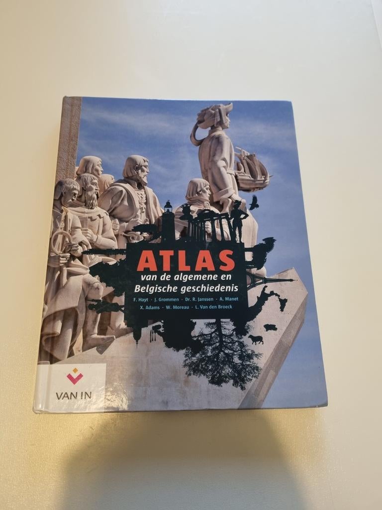 Atlas van de algemene en Belgische geschiedenis, Boeken, Ophalen, Nederlands