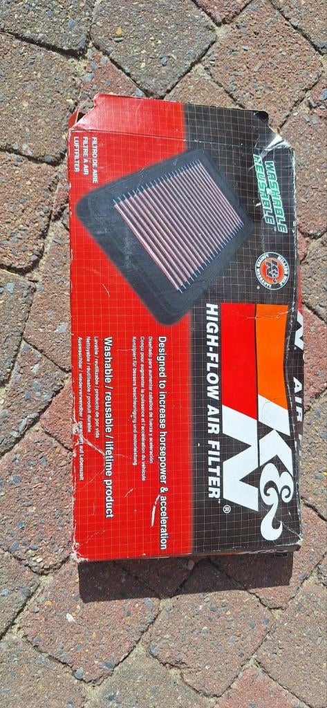 K&N High-Flow luchtfilter, Ophalen of Verzenden, Nieuw
