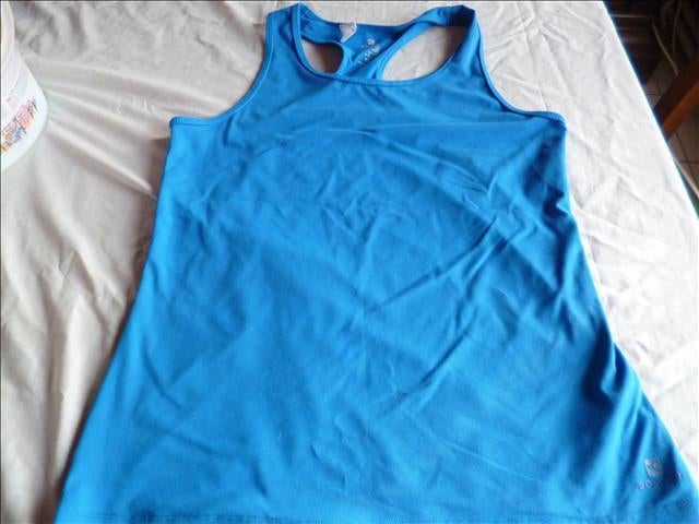 blauw topje maat M, Maat 38/40 (M), Blauw, Ophalen of Verzenden, Zo goed als nieuw