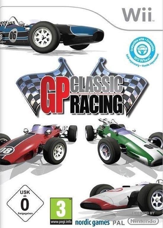 GP Classic Racing (sans livret), Consoles de jeu & Jeux vidéo, Jeux | Nintendo Wii, Enlèvement ou Envoi, 1 joueur, Course et Pilotage