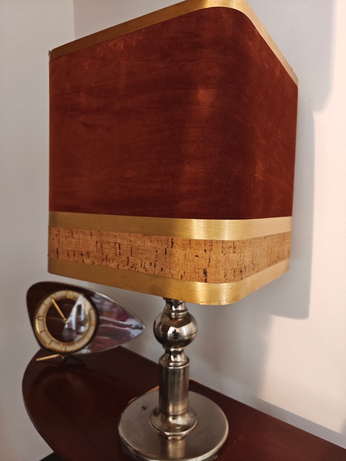 Vintage stalamp, Ophalen, Gebruikt, Vintage, E27 (groot)