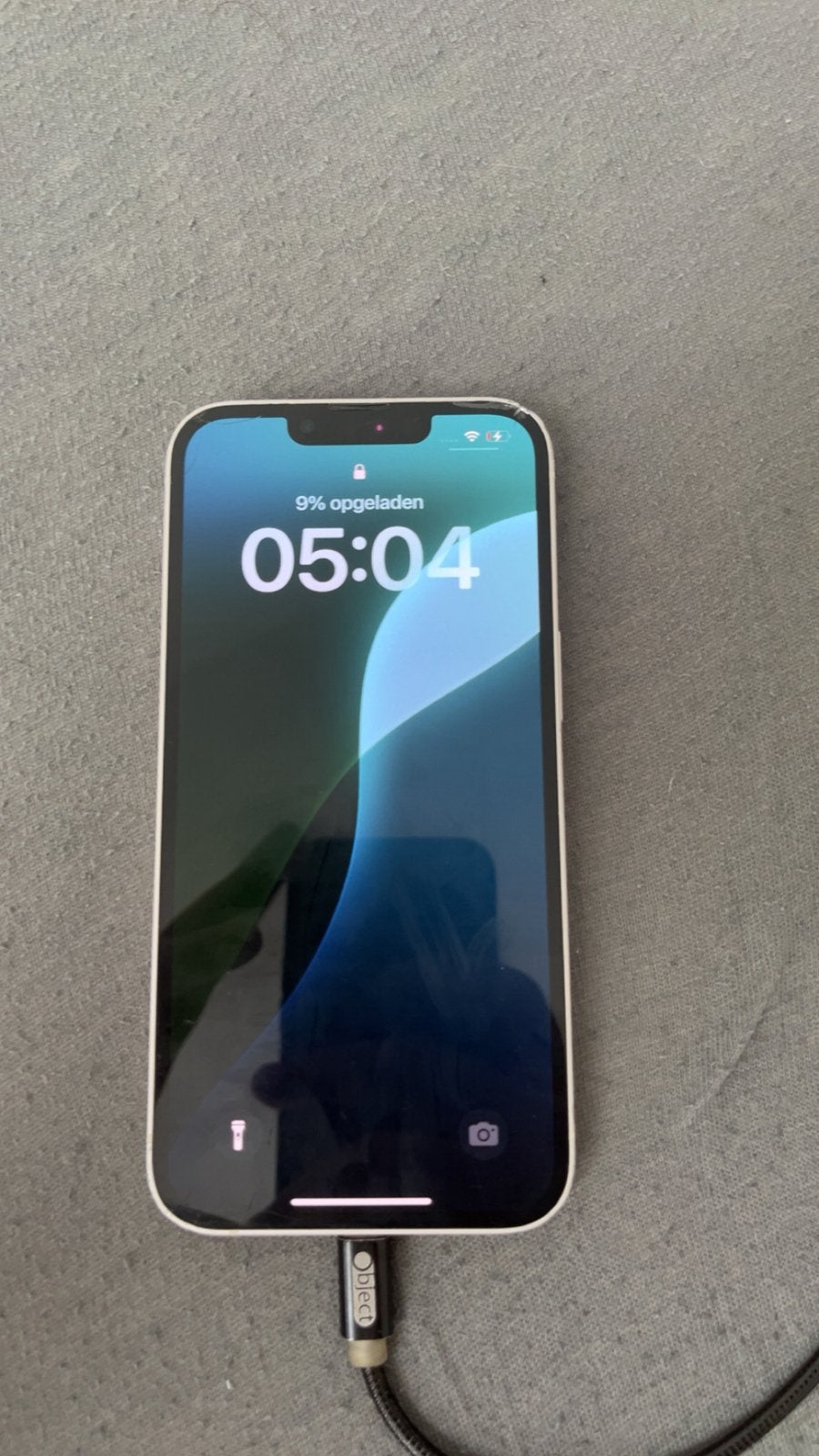 Iphone 13 Wit/Grijs 128gb, Télécoms, 128 GB, Gris, 86 %, IPhone 13
