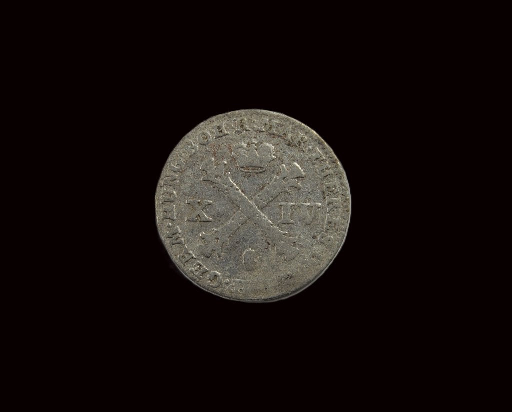 14 liards 1756 Marie Thérèse Anvers - pays bas autrichiens, Timbres & Monnaies, Enlèvement ou Envoi, Argent, Argent