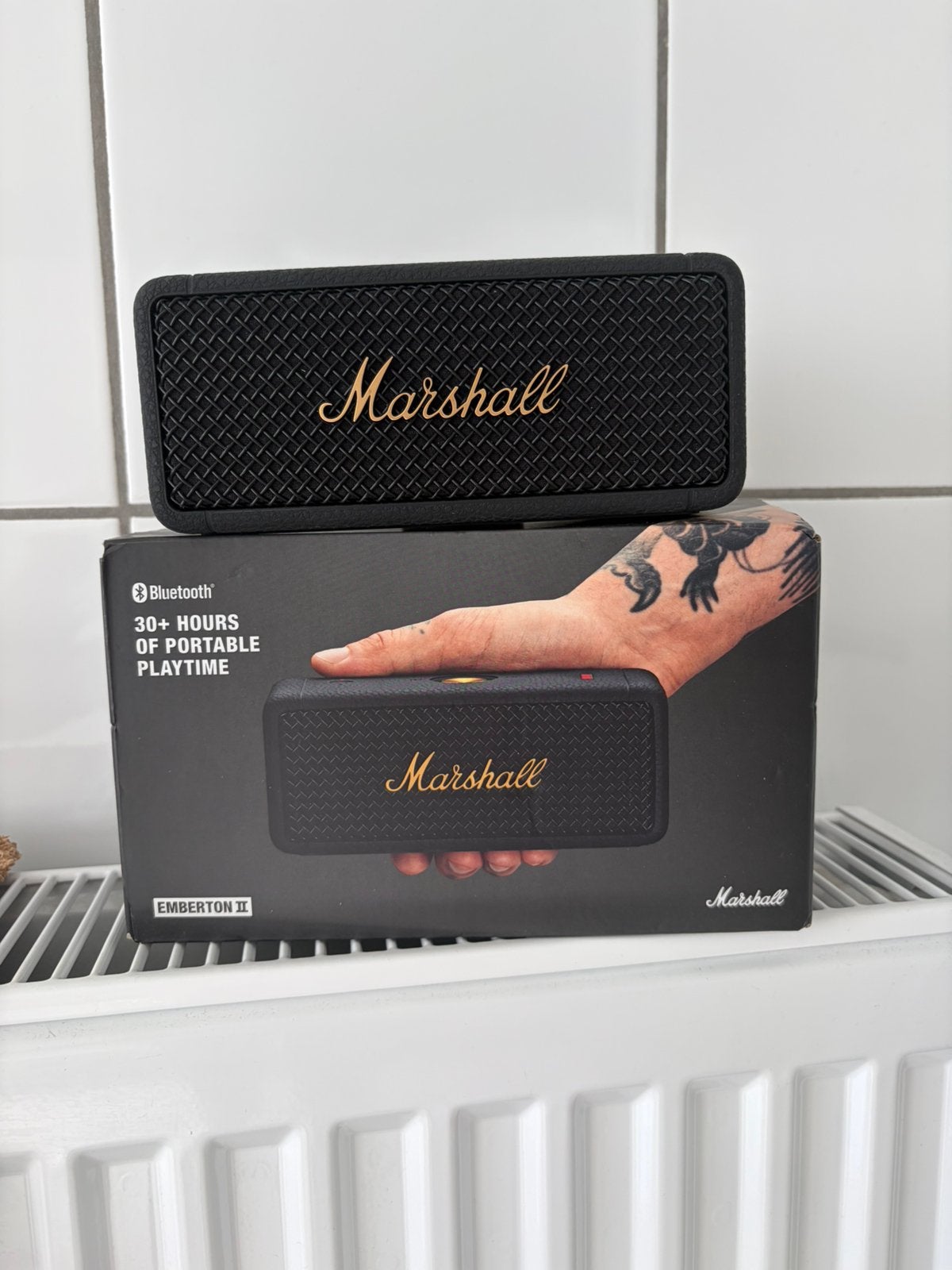 Enceinte Bluetooth Marshall emberton II, Bluetooth, Enlèvement, Comme neuf