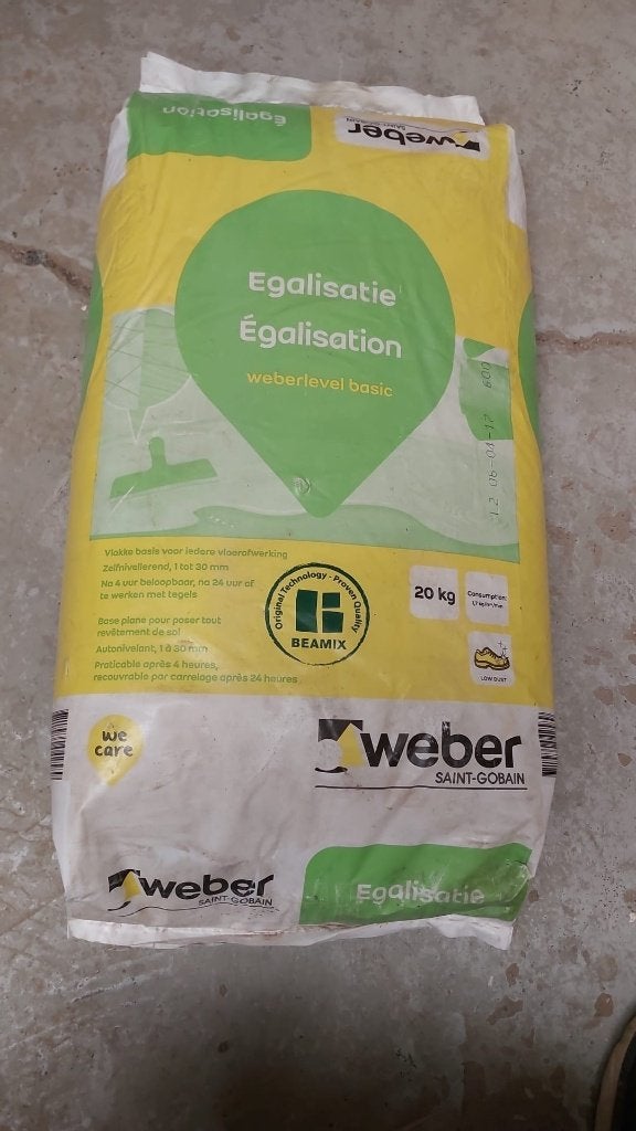 Egalisatie en Tegellijm, Bricolage & Construction, Enlèvement, Neuf, Autres matériaux, Autres types