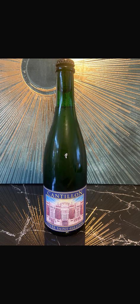 Te koop fles geuze cantillon  cuvée saint-gilloise van 2023, Enlèvement, Neuf, Autres marques