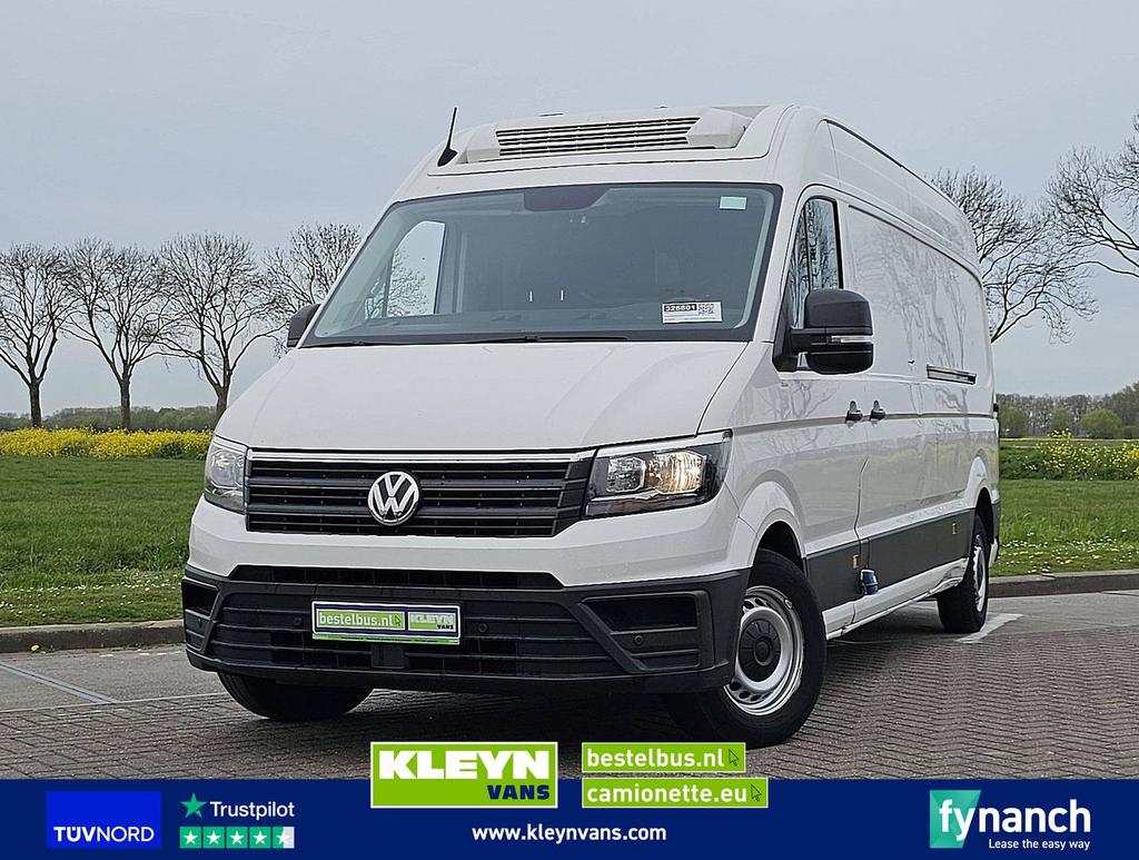 Volkswagen CRAFTER 35 2.0 L4H3 Koelwagen FRIGO, Auto's, Bestelwagens en Lichte vracht, Wit, Bedrijf, Cruise Control, Te koop