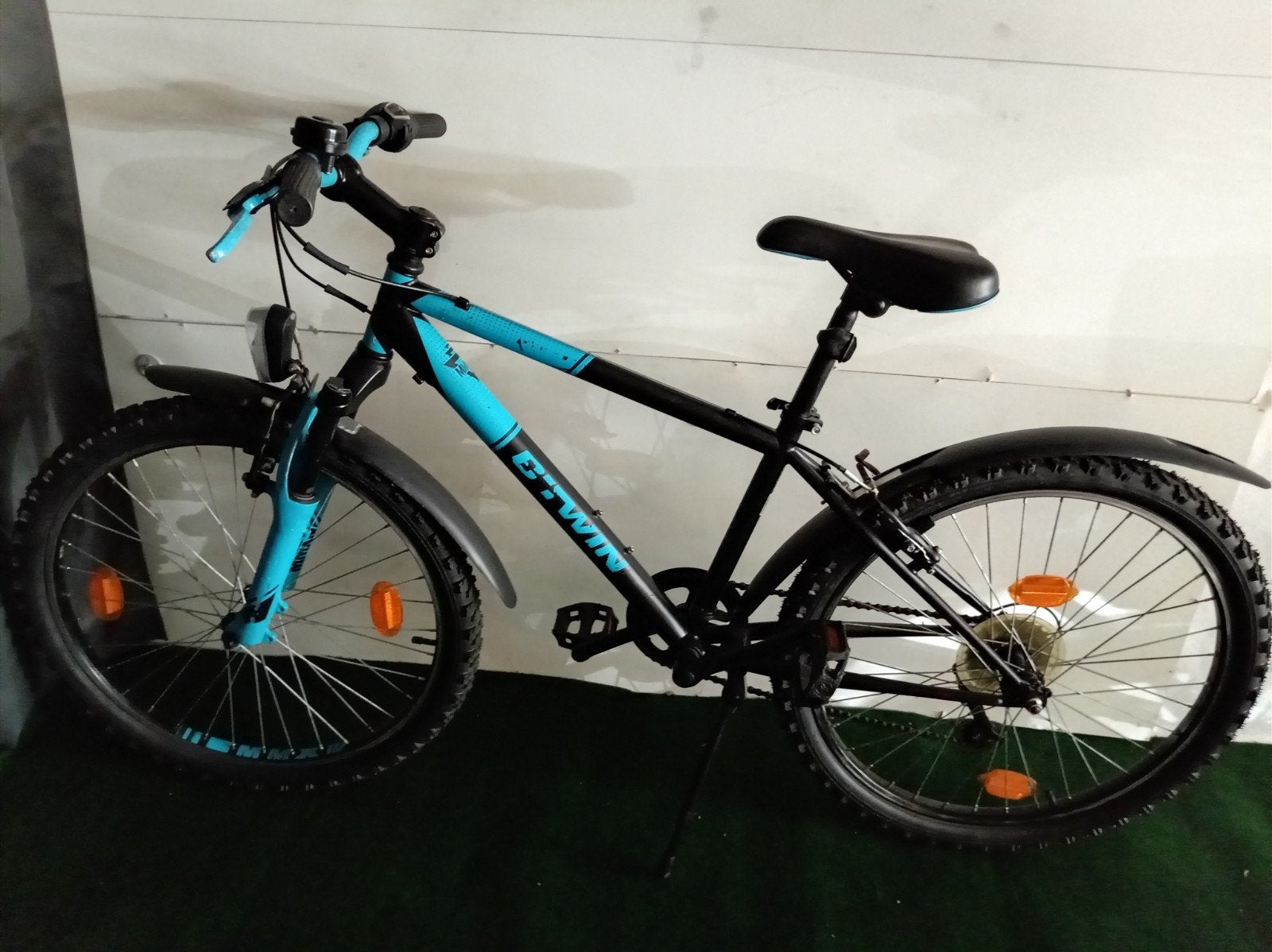 MTB kinderfiets 24 inch (9-12) jaar/6 Speed, Fietsen en Brommers, Ophalen, Velgrem, 24 inch, Handrem