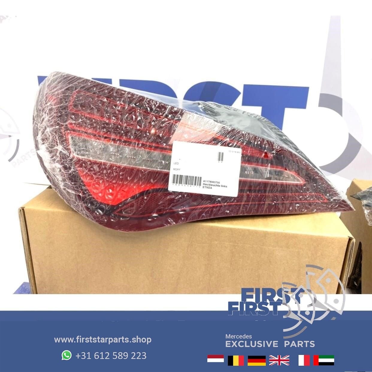 W117 CLA VOL LED FACELIFT Achterlicht links rechts origineel, Utilisé, -, -, Enlèvement ou Envoi