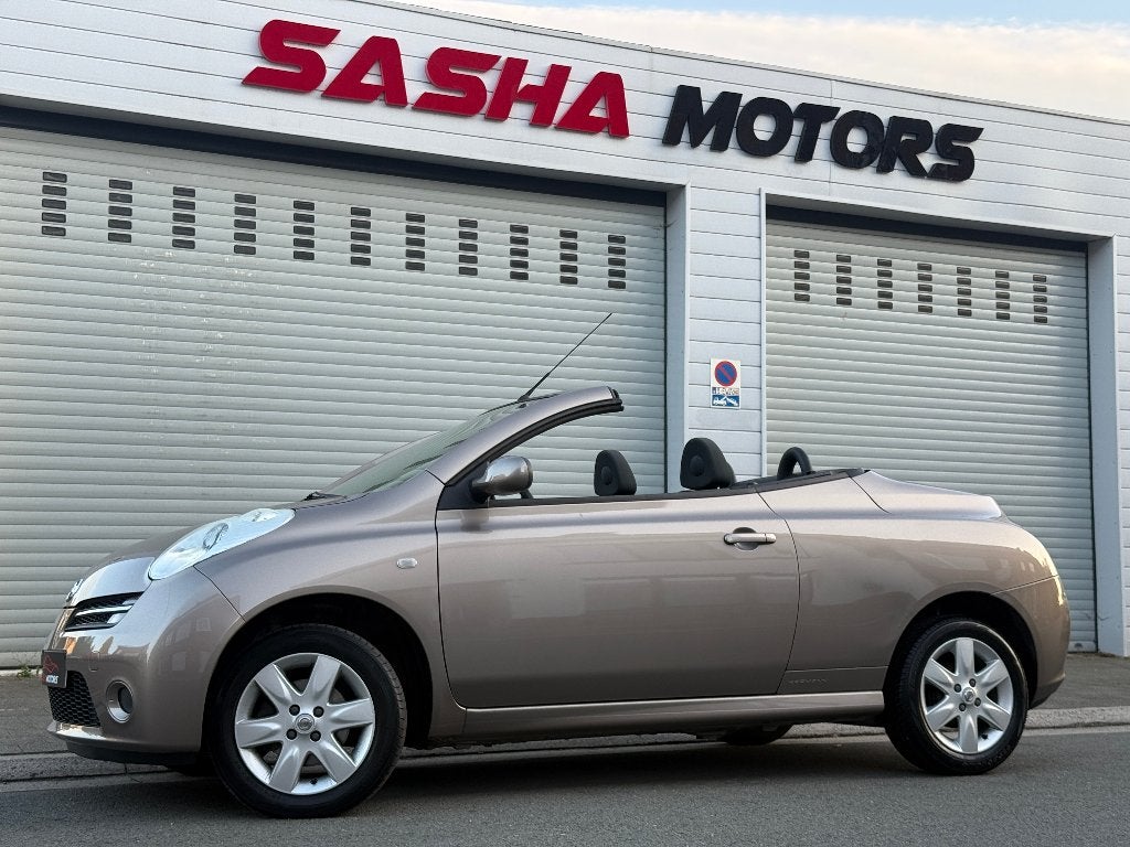 Nissan Micra Cabriolet Karmann 1.4 Benzine | 12MGarantie, Auto's, Voorwielaandrijving, Stof, Beige, Handgeschakeld