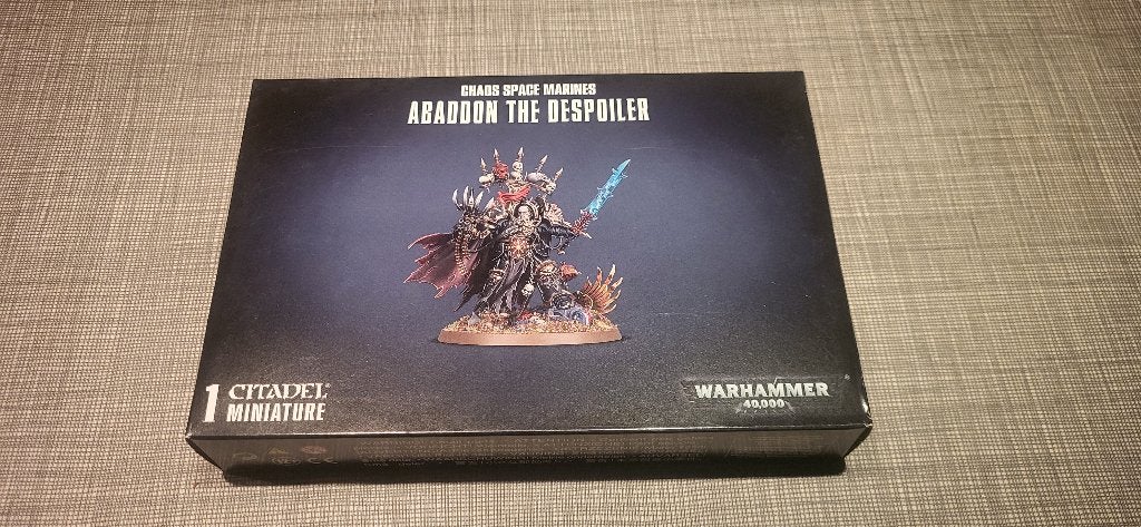 Warhammer 40K – Abaddon the Despoiler, Hobby en Vrije tijd, Wargaming, Ophalen, Nieuw, Warhammer, Figuurtje(s)