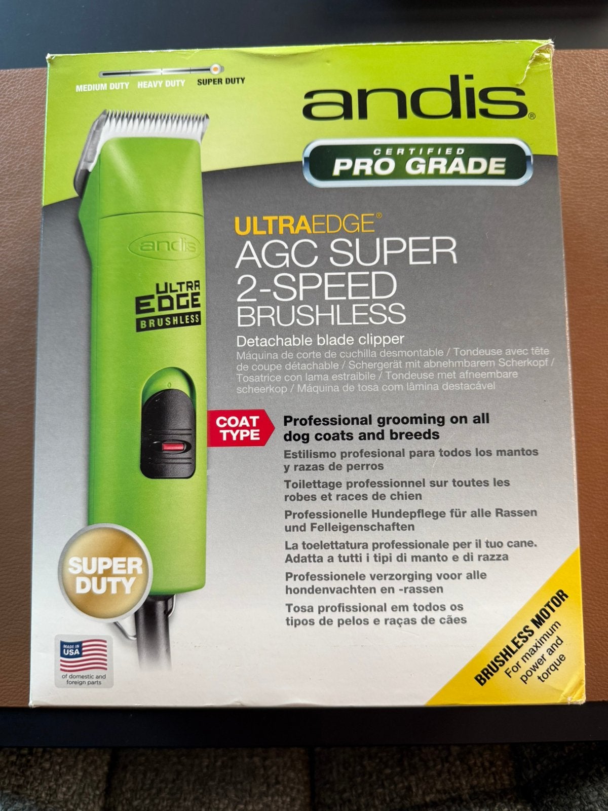 Honden trimmer Andis ultraedge, Ophalen, Zo goed als nieuw