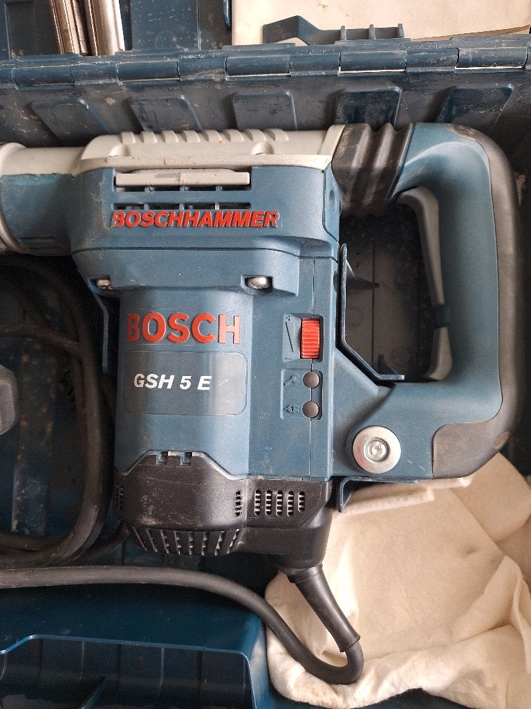 BOSCH SDS max PRO GSH 5 E drilboor, Doe-het-zelf en Bouw, Ophalen, Gebruikt, Boor- en/of Breekhamer