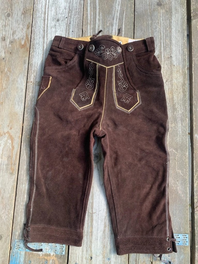 Lederhozen heren maat 46, Enlèvement ou Envoi, Almwerk, Comme neuf, Taille 46 (S) ou plus petite