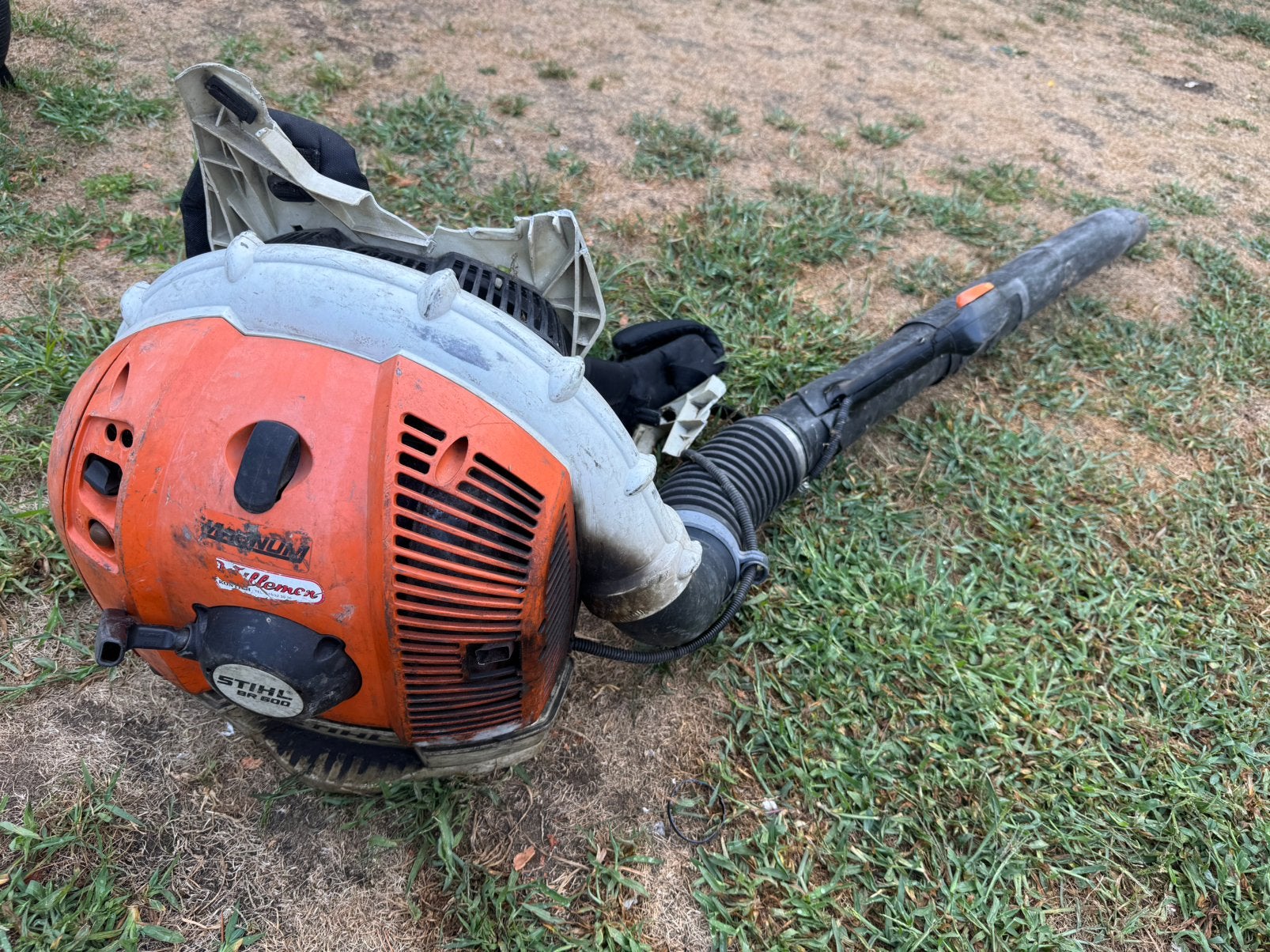 Bladblazer stihl br 600, Tuin en Terras, Ophalen, Gebruikt