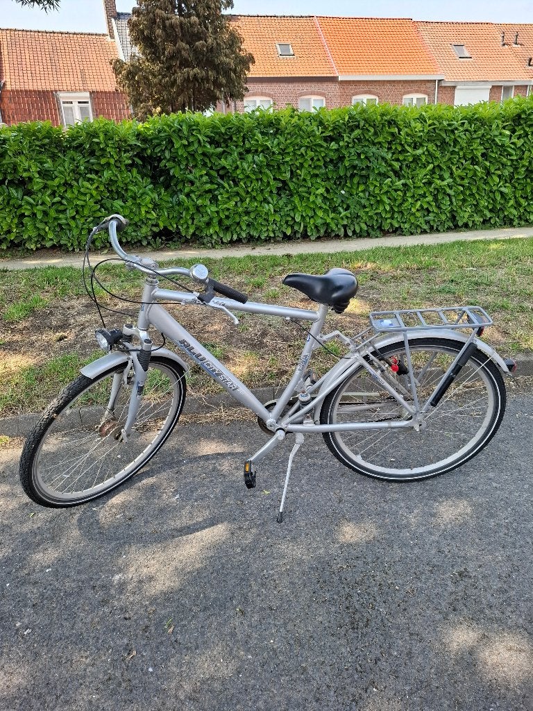 gewone herenfiets met versnellingen, Terugtraprem, Gebruikt, Versnellingen, Ophalen