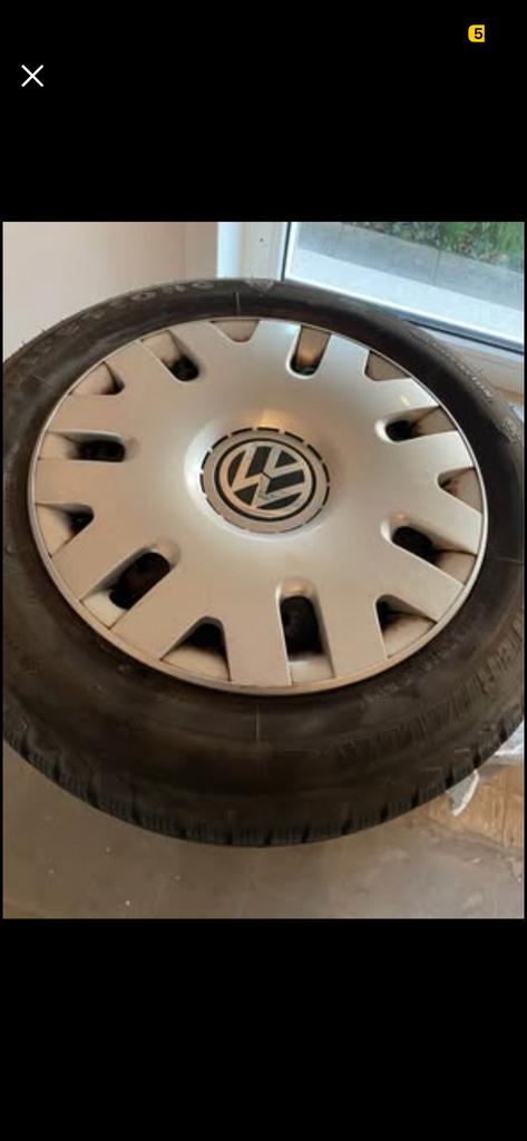Banden firestone 186/60/r14 nieuw! + 4 wieldekseks VW, Enlèvement, Pneu(s)