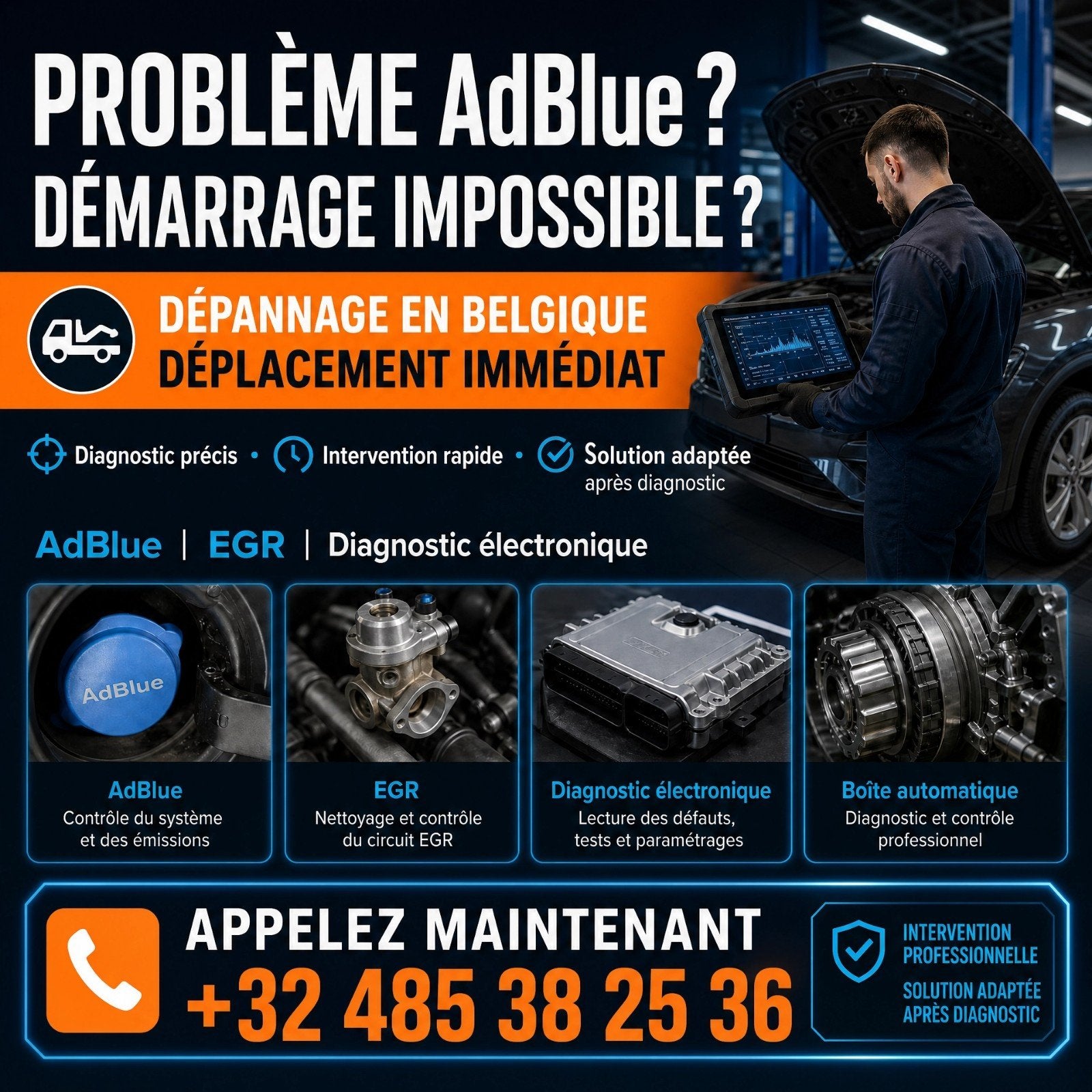 Adblue ️️️ -oplossing, Ophalen of Verzenden
