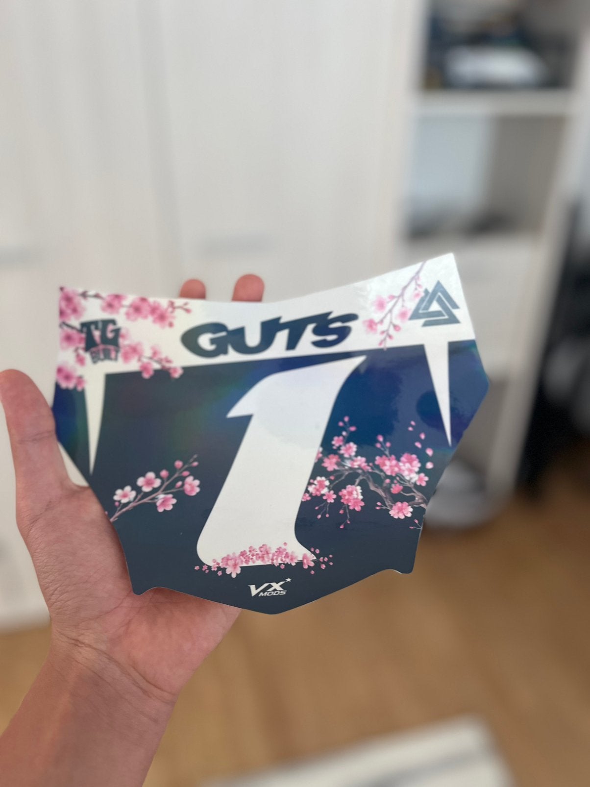 Cherry blossom  motocutz decal, Ophalen of Verzenden