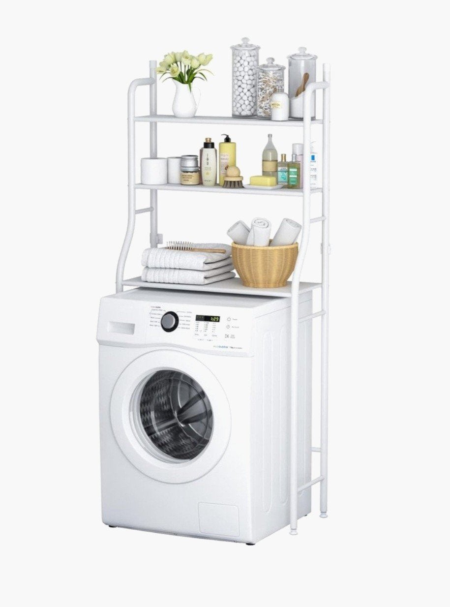 Nieuw plaatsbesparend wasrek  boven wasmachine, Elektronische apparatuur, Wasmachines, Ophalen, 4 tot 6 kg, Bovenlader, Nieuw