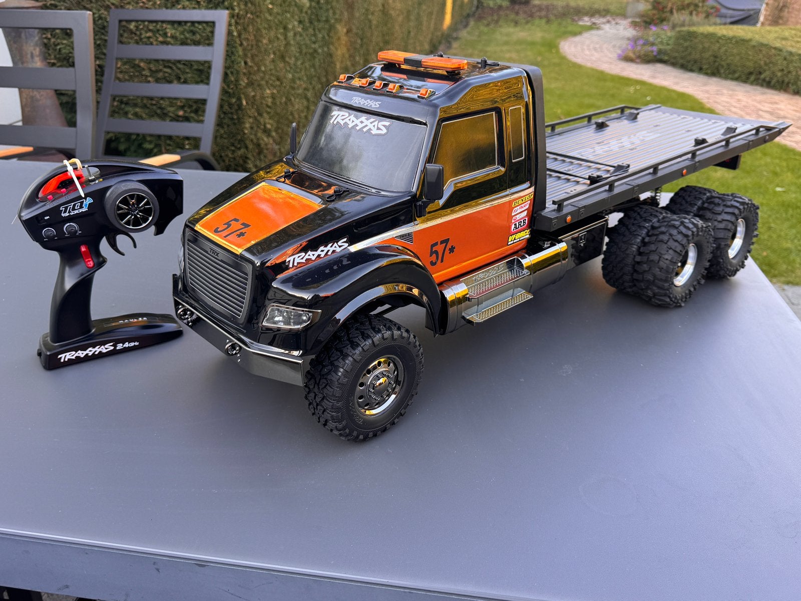 Traxxas trx6 hauler met lier nieuw, Ophalen of Verzenden, Zo goed als nieuw