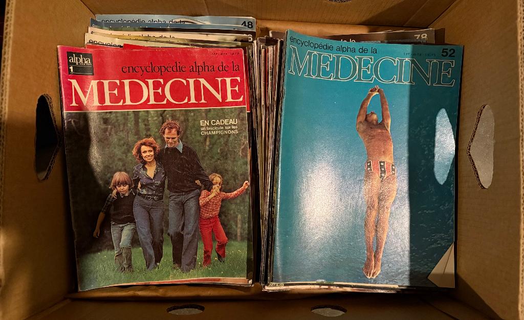 Revues médicales, Enlèvement, 1940 à 1960, Journal ou Magazine