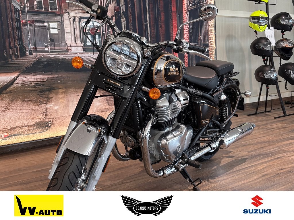 Classic 650 Royal Enflied, Motoren, 2 cilinders, 648 cc, Nieuw, Chopper