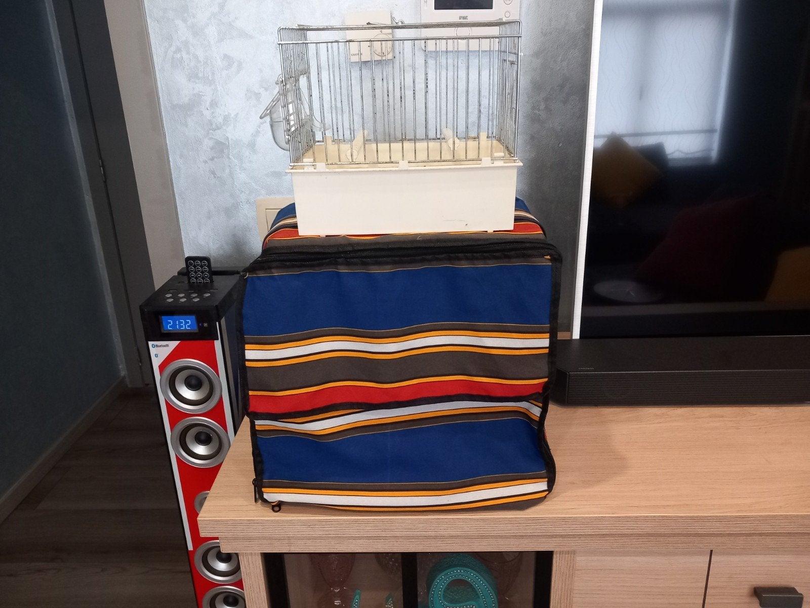 2 cage., Enlèvement, Utilisé, Autres matériaux, Cage à oiseaux