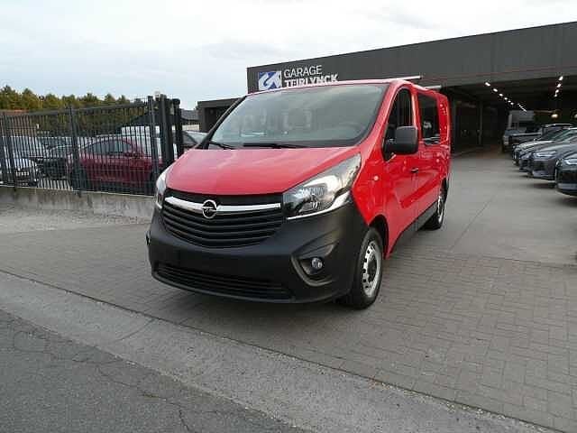 Opel Vivaro Lichte Vracht 6pl Dubbele Cabine 1.6D 95pk, Auto's, Bestelwagens en Lichte vracht, Parkeerassistent, 174 g/km, Euro 6