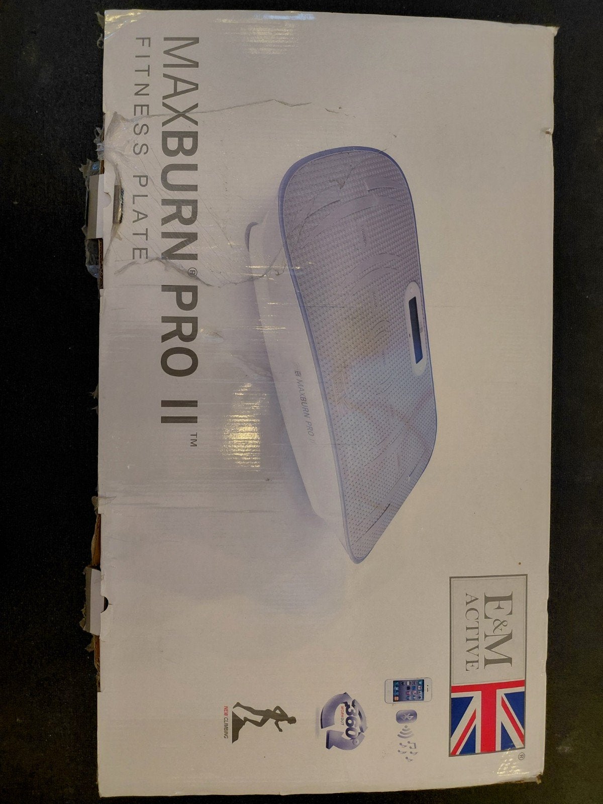 Trilplaat MaxBurn Pro II, Ophalen, Trilplaat