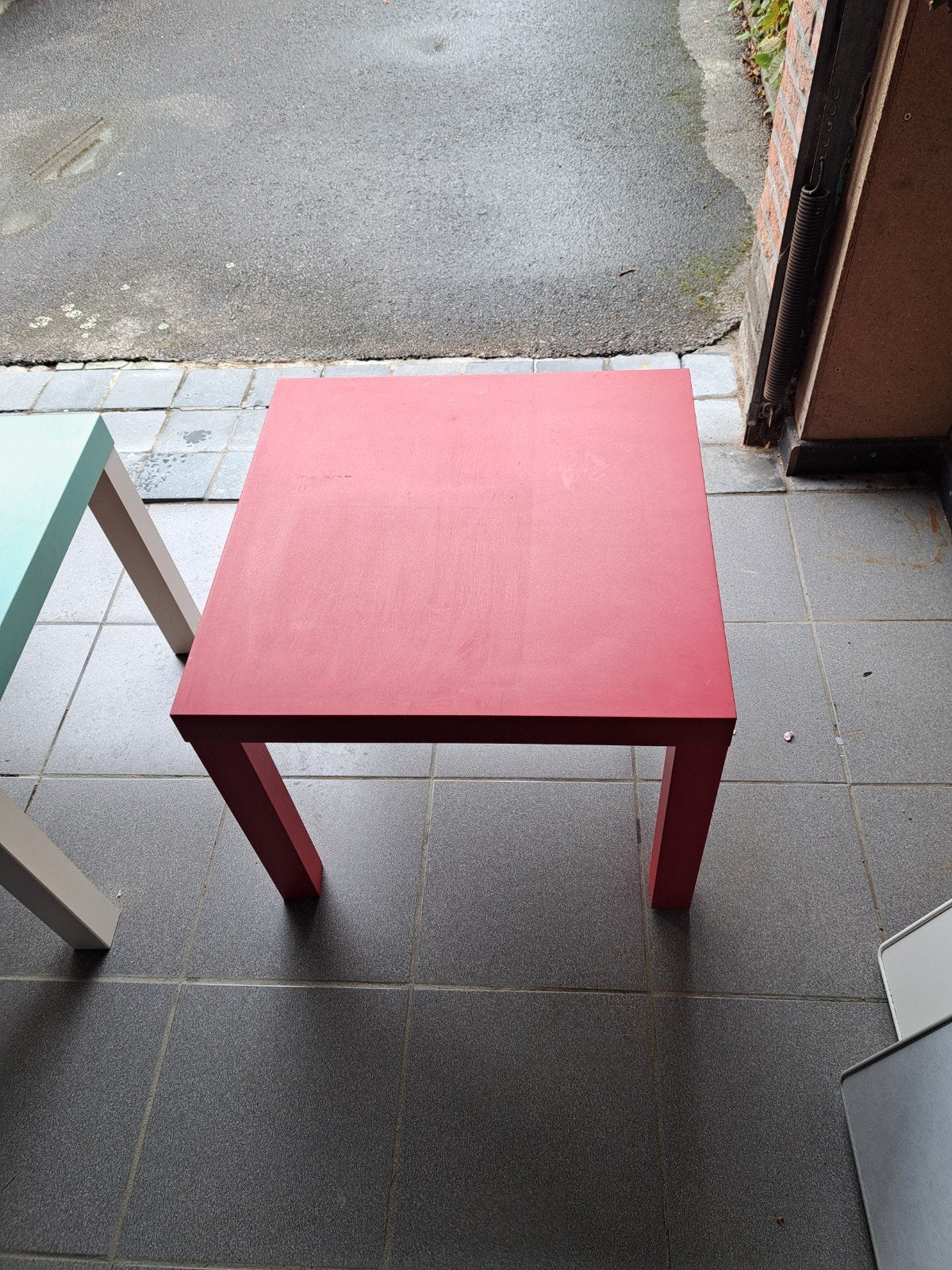 tafeltjes, Gebruikt, Vierkant, 55 tot 75 cm, Modern