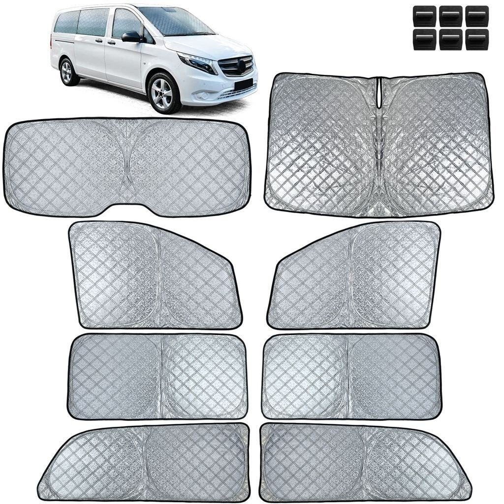 Zonwering Voorruit Mercedes Vito W447 Thermo Zonnescherm 8, Verzenden